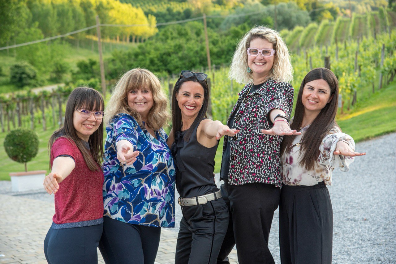 Ioana, Nuccia, Valeria, Elisa e Chiara