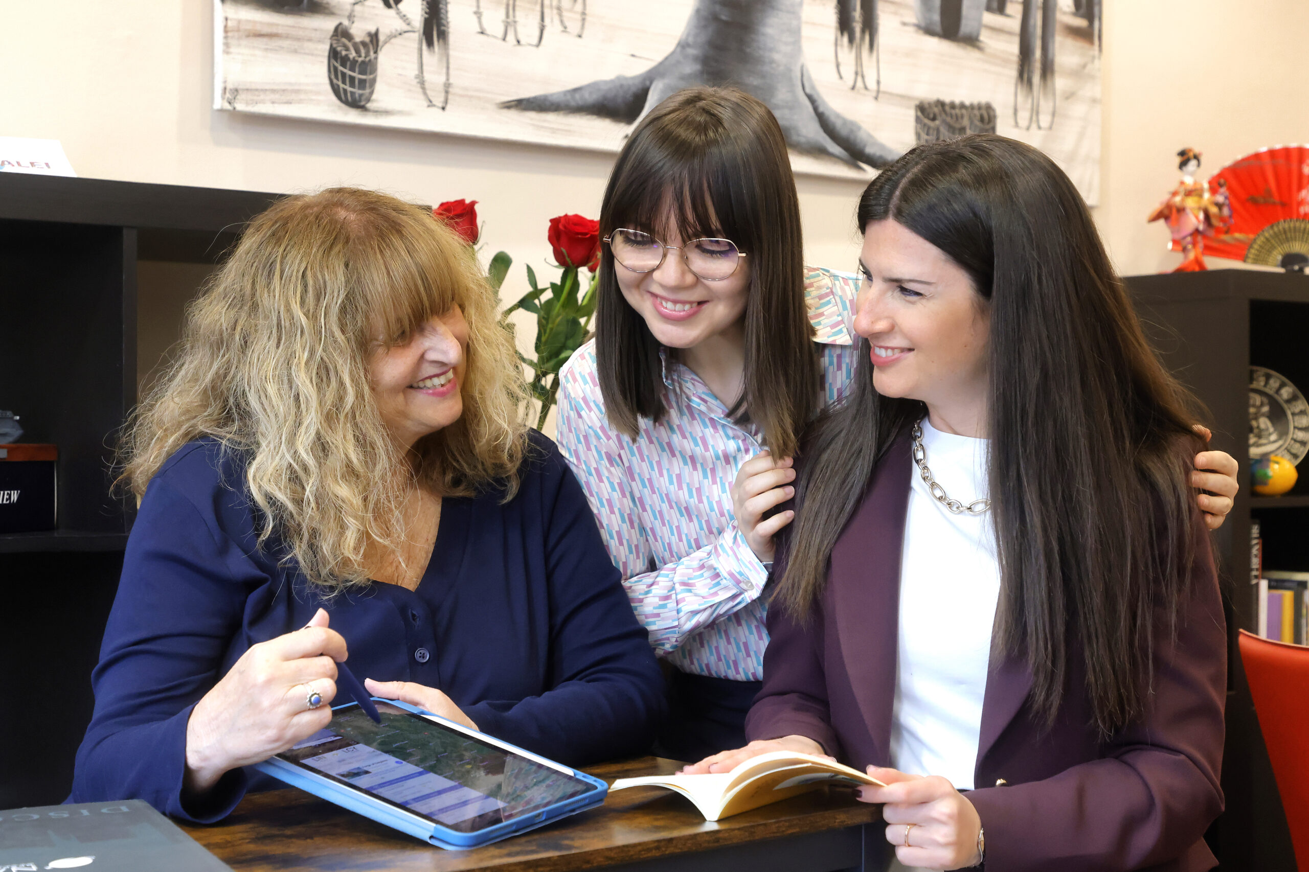 Nuccia, Ioana e Chiara